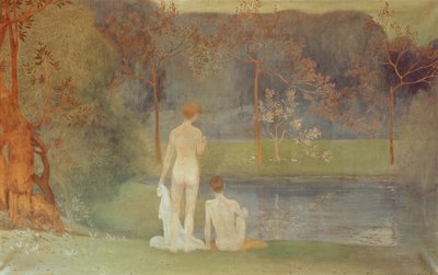 Garden of Paradise, 1904 by Constant Montald